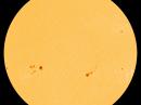 Sunspots AR3181, 82 and 84 all pose a threat for X-class solar flares. [Photo courtesy of NASA SDO/HMI]
